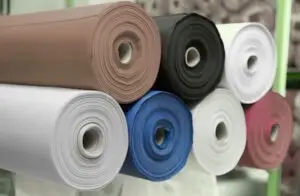 a,colorful,non woven,fabric,rolls
